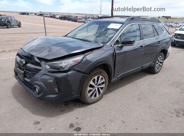 4S4BTACC1P3101323 2023 SUBARU OUTBACK Серый Передняя левая четверть