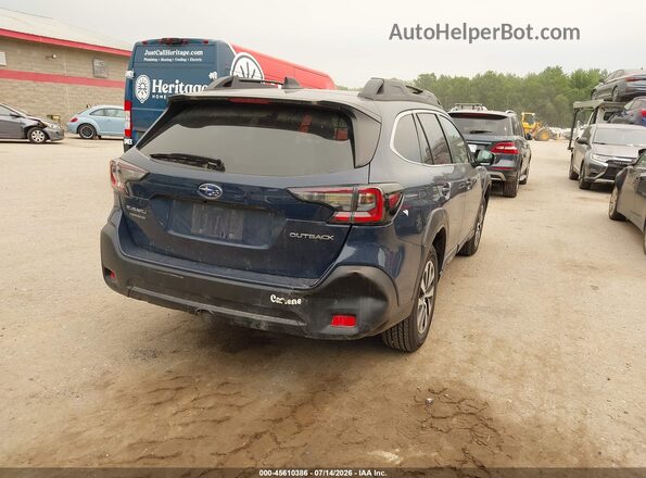4S4BTACC1R3108405 2024 SUBARU OUTBACK Blue Задня права чверть
