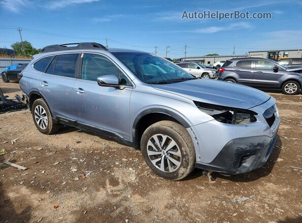 4S4BTACC2L3105956 2020 SUBARU OUTBACK Silver Front right