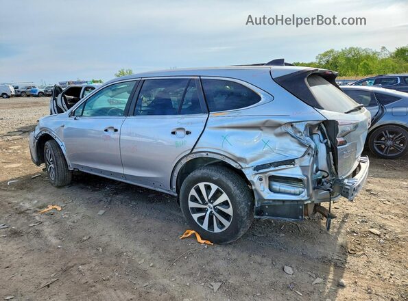 4S4BTACC2L3105956 2020 SUBARU OUTBACK Silver Rear left