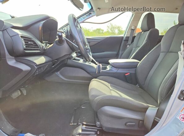 4S4BTACC2L3105956 2020 SUBARU OUTBACK Silver Front interior view