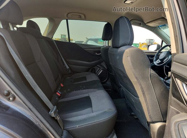 4S4BTACC2L3146166 2020 SUBARU OUTBACK Gray Vista interior trasera