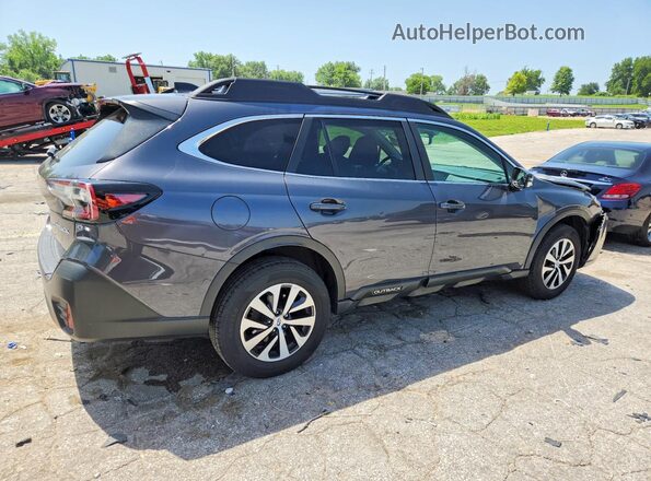 4S4BTACC2L3159483 2020 SUBARU OUTBACK Серый Задняя правая четверть