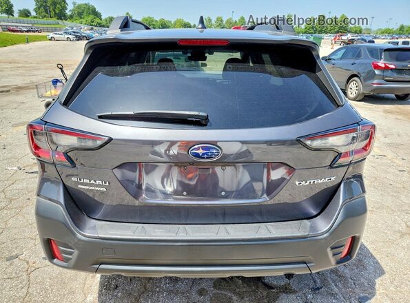 4S4BTACC2L3159483 2020 SUBARU OUTBACK Серый Вид сзади