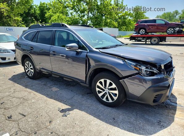 4S4BTACC2L3159483 2020 SUBARU OUTBACK Серый Передняя правая четверть