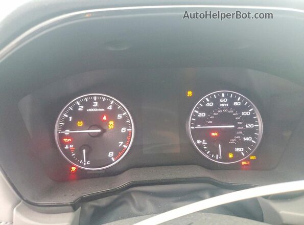 4S4BTACC2N3141505 2022 SUBARU OUTBACK Black Instrument cluster view
