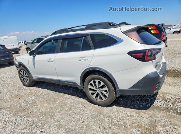 4S4BTACC3L3132177 2020 SUBARU OUTBACK White უკანა მარცხენა