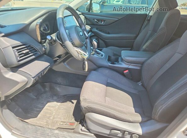 4S4BTACC3L3132177 2020 SUBARU OUTBACK White წინა სალონის ხედი