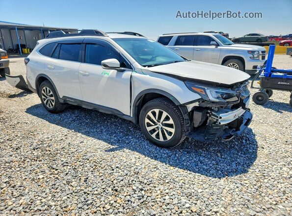 4S4BTACC3L3132177 2020 SUBARU OUTBACK White წინა მარჯვენა