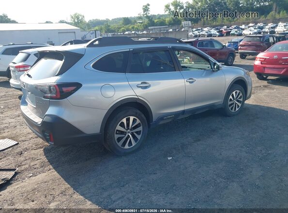 4S4BTACC3M3149949 2021 SUBARU OUTBACK Silver Задня права чверть