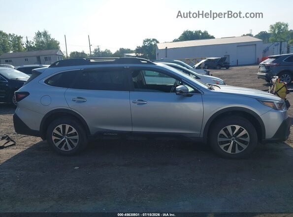 4S4BTACC3M3149949 2021 SUBARU OUTBACK Silver Вид задньої частини салону