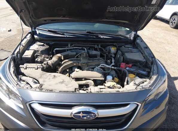 4S4BTACC3M3172552 2021 SUBARU OUTBACK Gray Հետևի տեսք