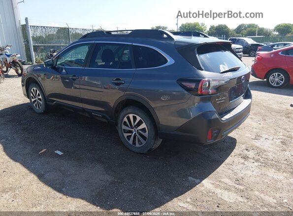 4S4BTACC3M3172552 2021 SUBARU OUTBACK Gray Հետևի ձախ