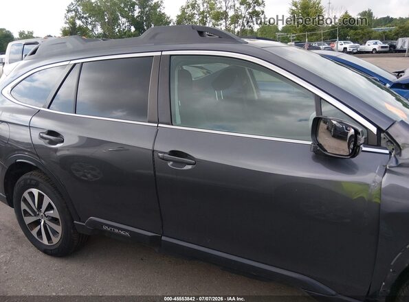 4S4BTACC3N3264116 2022 SUBARU OUTBACK Gray Widok wnętrza 360 stopni