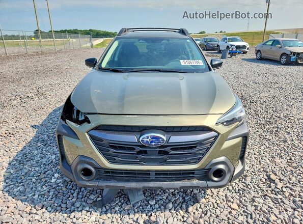 4S4BTACC3R3293301 2024 SUBARU OUTBACK Green წინა ხედი