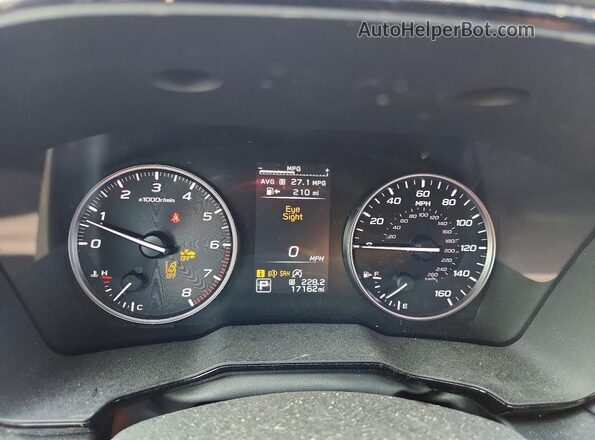 4S4BTACC3R3293301 2024 SUBARU OUTBACK Green ხელსაწყოთა პანელის ხედი