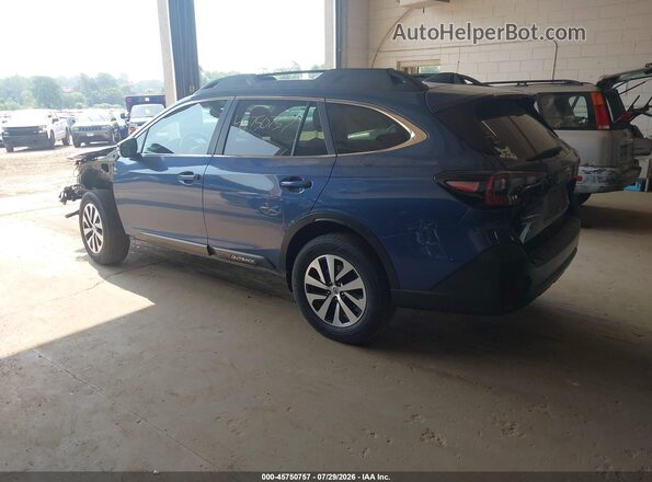 4S4BTACC4L3206402 2020 SUBARU OUTBACK Blue Rear left