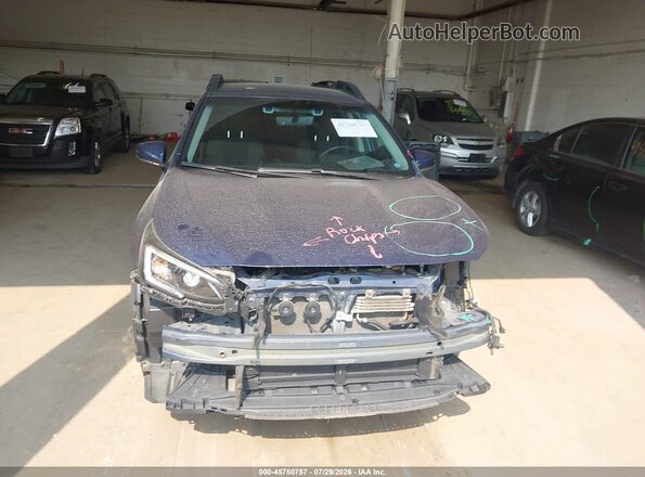 4S4BTACC4L3206402 2020 SUBARU OUTBACK Blue Instrument cluster view