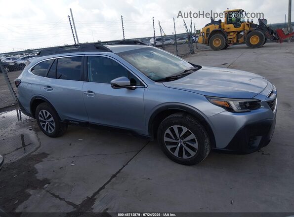 4S4BTACC4M3104244 2021 SUBARU OUTBACK Silver უკანა სალონის ხედი