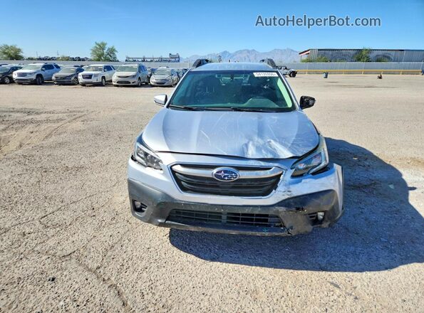 4S4BTACC4M3153170 2021 SUBARU OUTBACK Серебряный Вид спереди