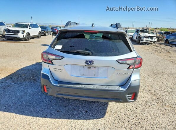 4S4BTACC4M3153170 2021 SUBARU OUTBACK Серебряный Вид сзади