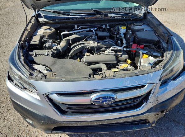 4S4BTACC4M3153170 2021 SUBARU OUTBACK Серебряный Вид задней части салона