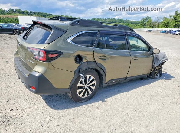 4S4BTACC4P3176131 2023 SUBARU OUTBACK Green Trasero derecho