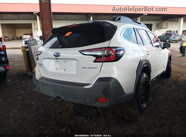 4S4BTACC4S3224932 2025 SUBARU OUTBACK Белый Задняя правая четверть