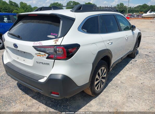 4S4BTACC4S3287903 2025 SUBARU OUTBACK White Trasero derecho
