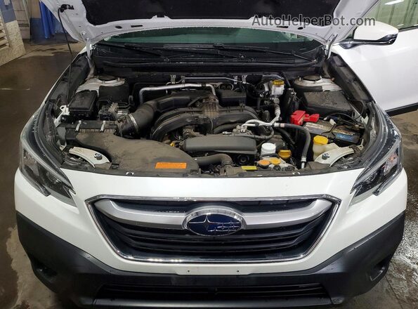 4S4BTACC6M3193041 2021 SUBARU OUTBACK White Widok wnętrza z tyłu