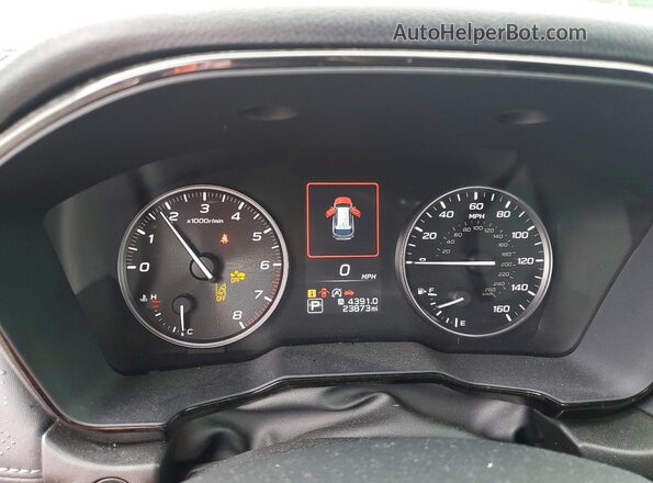 4S4BTACC6S3166290 2025 SUBARU OUTBACK Gray Սարքավորումների վահանակի տեսք