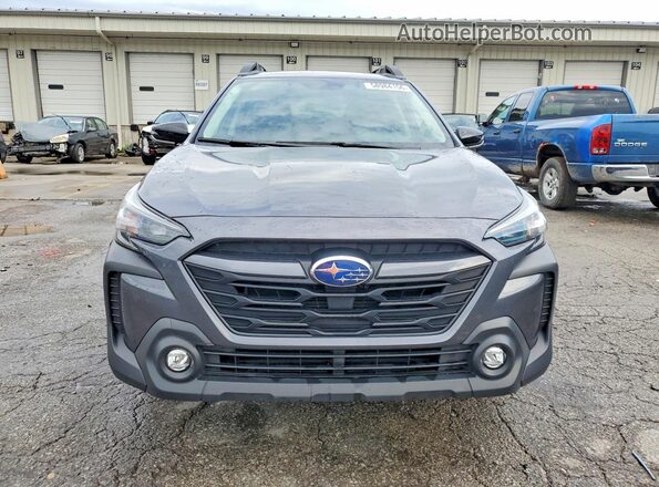 4S4BTACC6S3166290 2025 SUBARU OUTBACK Gray Դիմացի տեսք