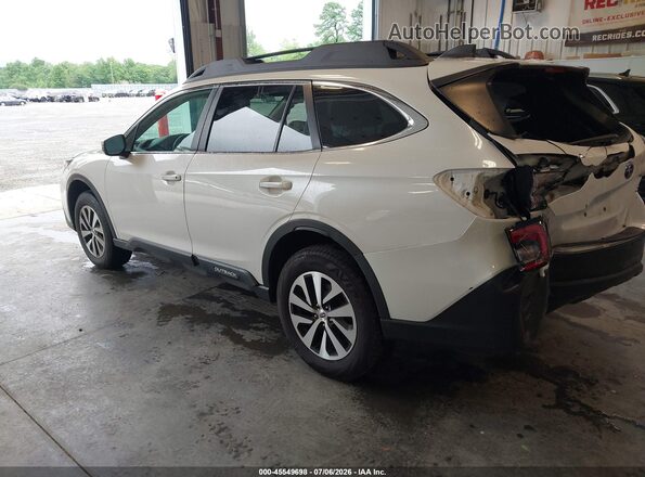 4S4BTACC7N3239123 2022 SUBARU OUTBACK Белый Задняя левая четверть