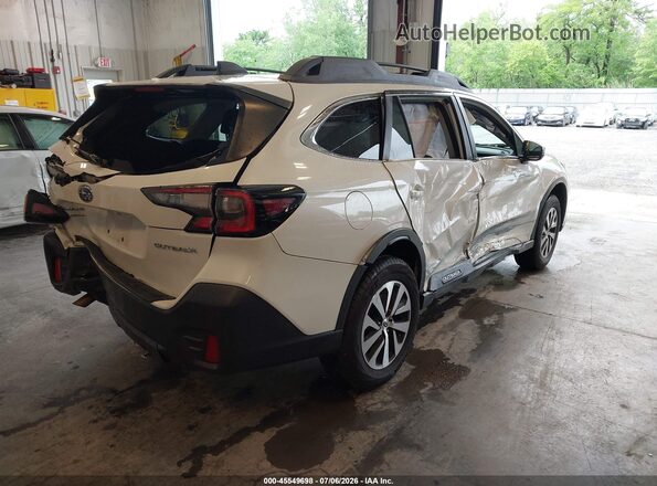 4S4BTACC7N3239123 2022 SUBARU OUTBACK Белый Задняя правая четверть