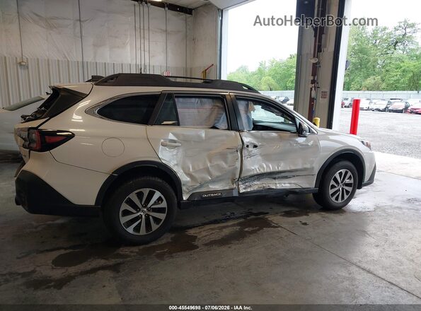 4S4BTACC7N3239123 2022 SUBARU OUTBACK Белый Вид задней части салона
