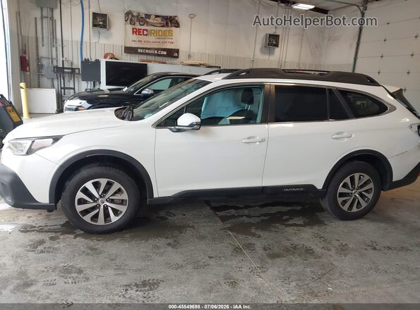 4S4BTACC7N3239123 2022 SUBARU OUTBACK Белый Панорамный вид салона 360°