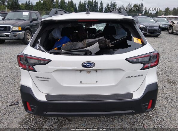 4S4BTACC8L3106609 2020 SUBARU OUTBACK White 