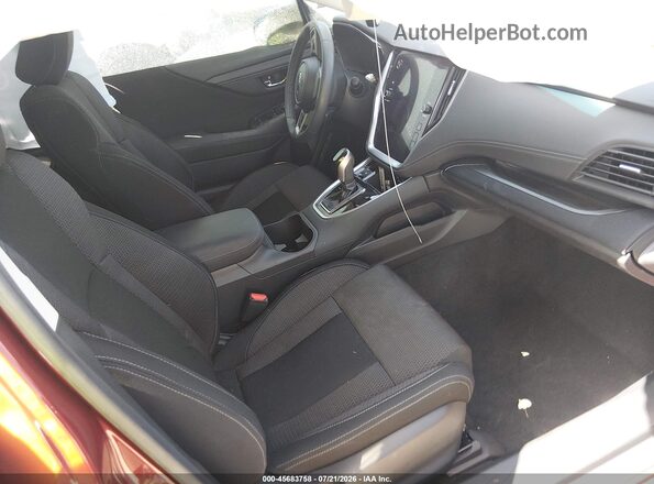 4S4BTACC8L3124463 2020 SUBARU OUTBACK Red Front interior view