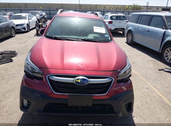 4S4BTACC8L3124463 2020 SUBARU OUTBACK Red Rear interior view