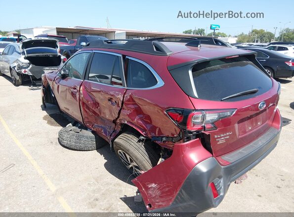 4S4BTACC8L3124463 2020 SUBARU OUTBACK Red 