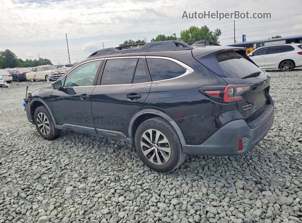 4S4BTACC8L3124611 2020 SUBARU OUTBACK Черный Задняя левая четверть
