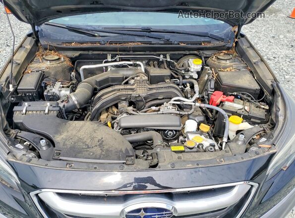 4S4BTACC8L3124611 2020 SUBARU OUTBACK Черный Вид подкапотного пространства
