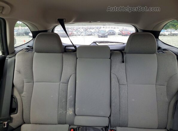 4S4BTACC8L3124611 2020 SUBARU OUTBACK Черный Вид задних сидений