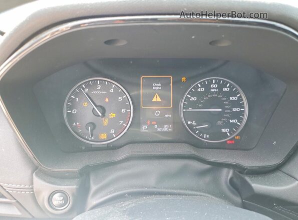4S4BTACC8L3258552 2020 SUBARU OUTBACK Blue Widok zestawu wskaźników