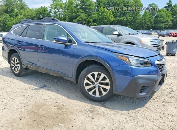 4S4BTACC8L3258552 2020 SUBARU OUTBACK Blue Przód prawy