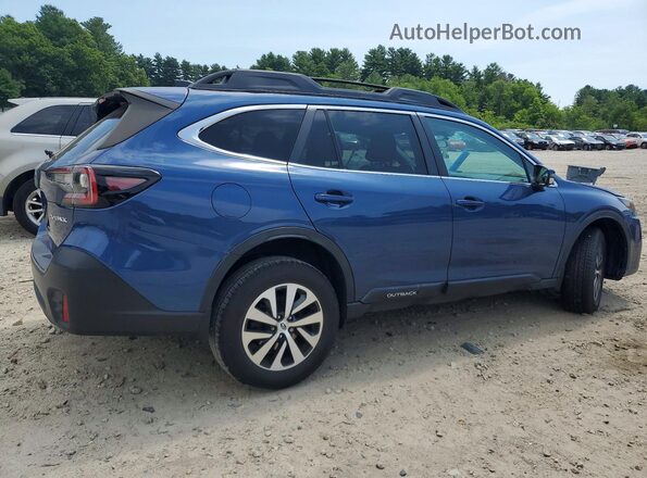 4S4BTACC8L3258552 2020 SUBARU OUTBACK Blue Tył prawy