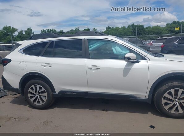 4S4BTACC8M3142785 2021 SUBARU OUTBACK White Widok wnętrza 360 stopni