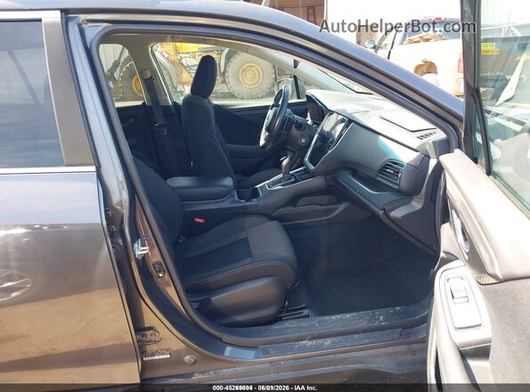 4S4BTACC8N3101140 2022 SUBARU OUTBACK Gray წინა სალონის ხედი