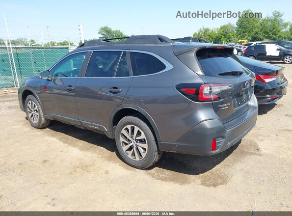 4S4BTACC8N3101140 2022 SUBARU OUTBACK Gray უკანა მარცხენა