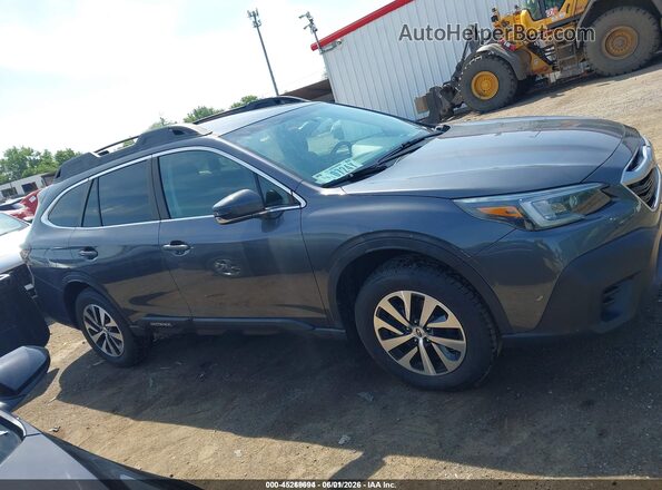 4S4BTACC8N3101140 2022 SUBARU OUTBACK Gray უკანა სალონის ხედი